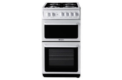 Hotpoint HAG51P Freestanding Single Gas Cooker - White